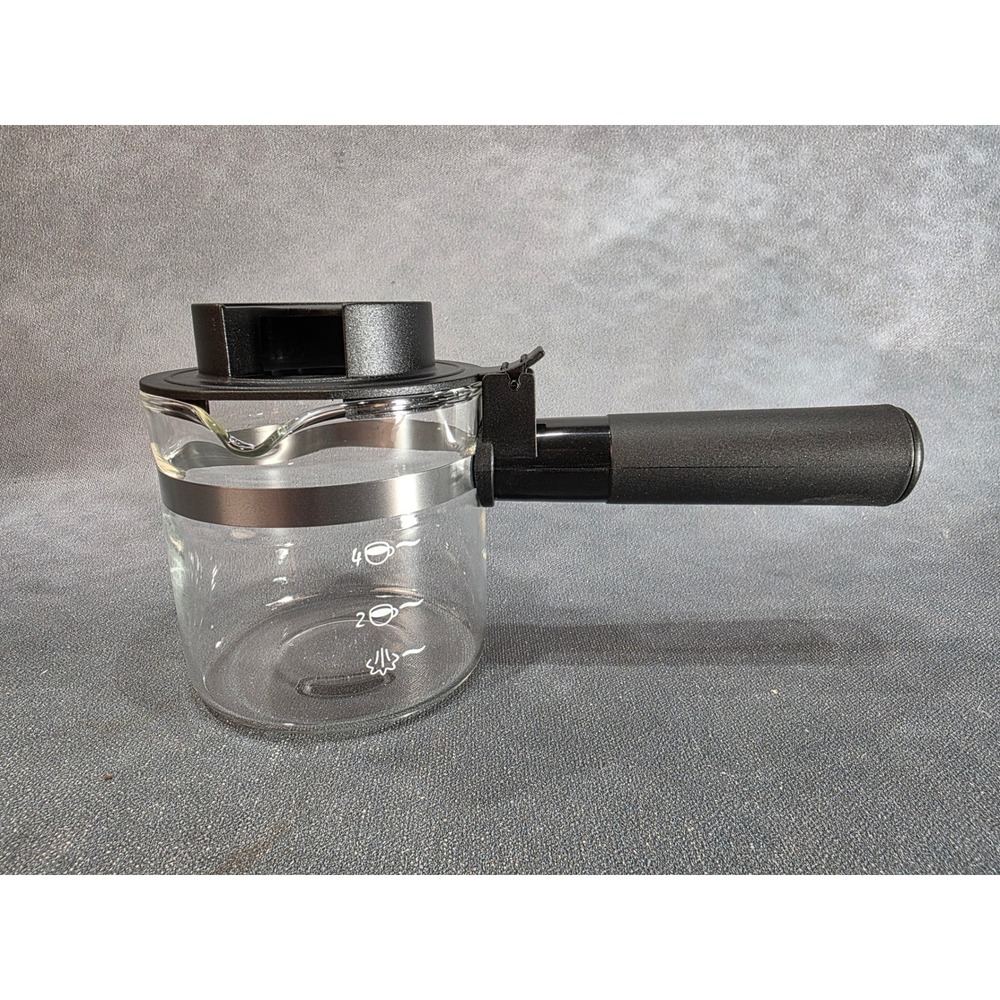IMUSA 4 Cup Glass Espresso Carafe GAU-18202 GAU-18215 Replacement Black Handle